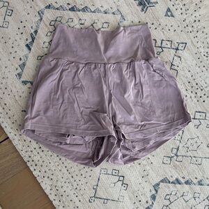 HALARA Women's Athletic Shorts in Soft Purple